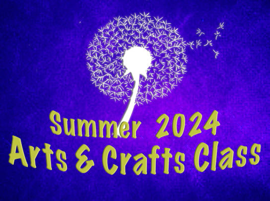 Summer Arts & Crafts Class Logo